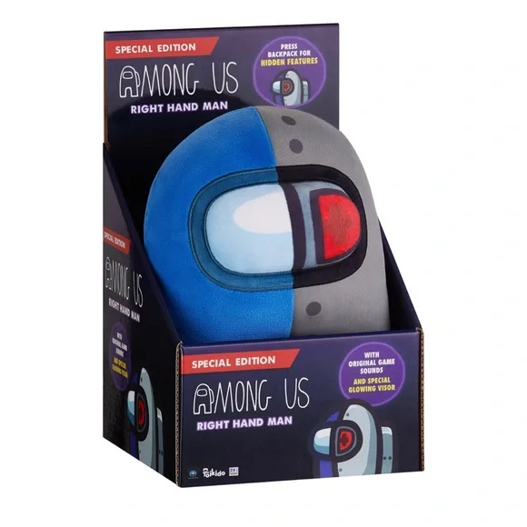 Among Us Right Hand Man Huggable Plush with Original Game Sounds - Picture 3 of 4